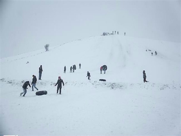 تفریح برفی ارومیه ای ها