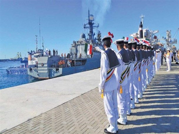 رزمایش دریایی تجسم ائتلاف استراتژیک سه‌جانبه جدید است