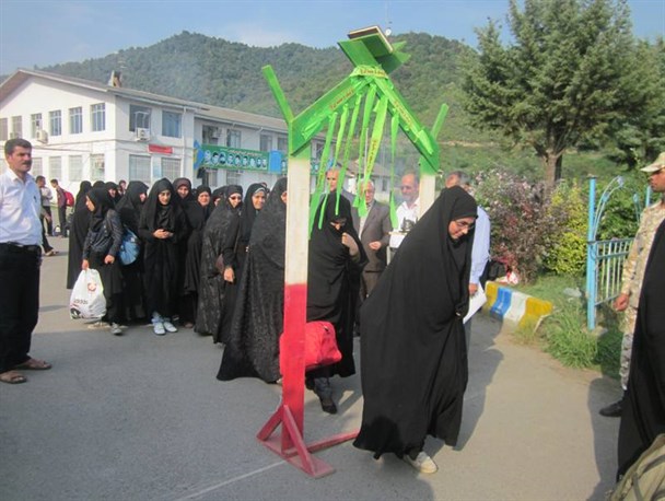 اعزام ۱۳۴ دختر ماسالی به اروند کنار و دهلاویه