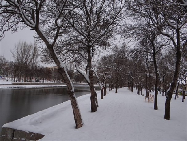زمستان در اربیل جان نصف و نیمه گرفت