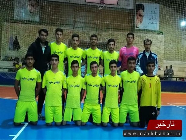 قهرمانی تیم الهادی ساوه در مسابقات فوتسال جوانان جام فجر