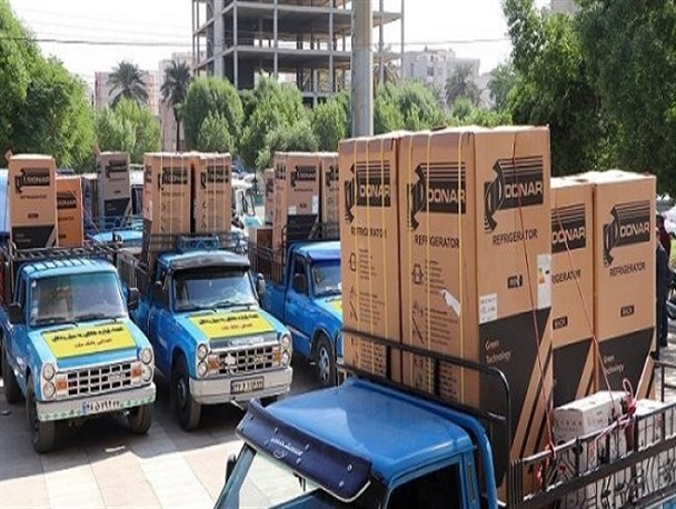 ۱۴۵ قلم کالای منزل به مردم مناطق سیل زده کرمان اهدا شد