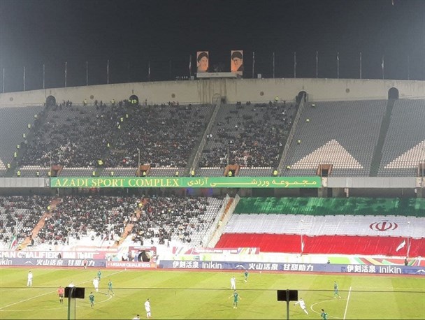 انتخابی جام جهانی فوتبال| ورزشگاه آزادی، میزبان خانواده‌های ایرانی/ حضور وزیر ورزش‌وجوانان و معاون اول رئیس‌جمهوری میان مردم + عکس
