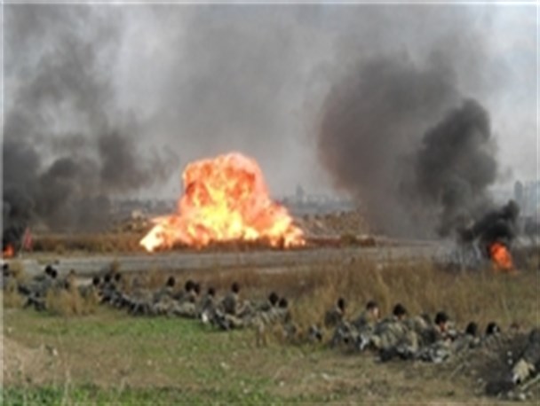 آتش سنگین موشک‌ها و بمب‌های سپاه علیه دشمن/ سلام و خداقوت رهبر انقلاب به برگزارکنندگان رزمایش