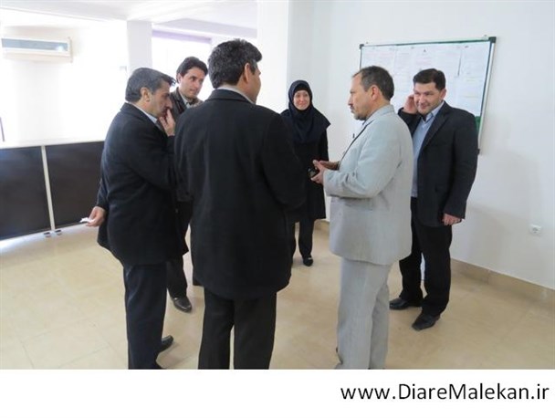 دیدار رئیس شورای اسلامی شهر و سرپرست شهرداری ملکان با کارکنان نظام مهندسی بمناسبت روز مهندس