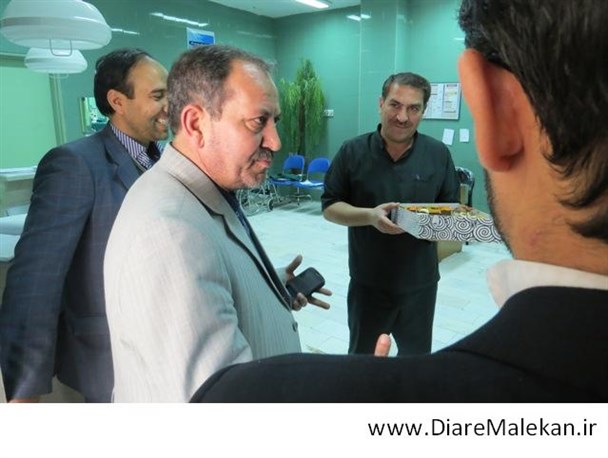 دیدار رئیس شورای اسلامی شهر و سرپرست شهرداری ملکان با پرستاران بمناسبت روز پرستار