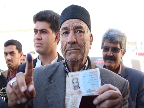 شور انتخاباتی در شهربابک /تصاویر