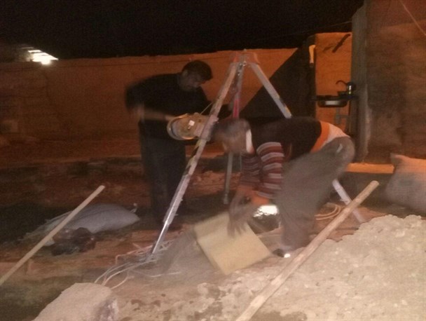 سقوط زن میانسال راوری در چاه + جزئیات