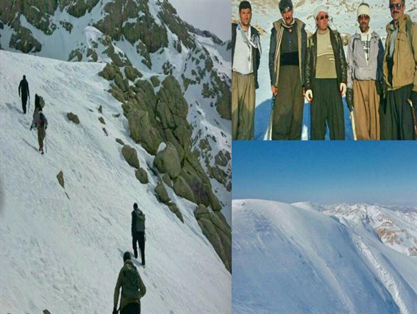 صعود گروه کوهنوردی و محیط زیست" شنه ی شاهو" به "قله حه ی خانی"+تصاویر