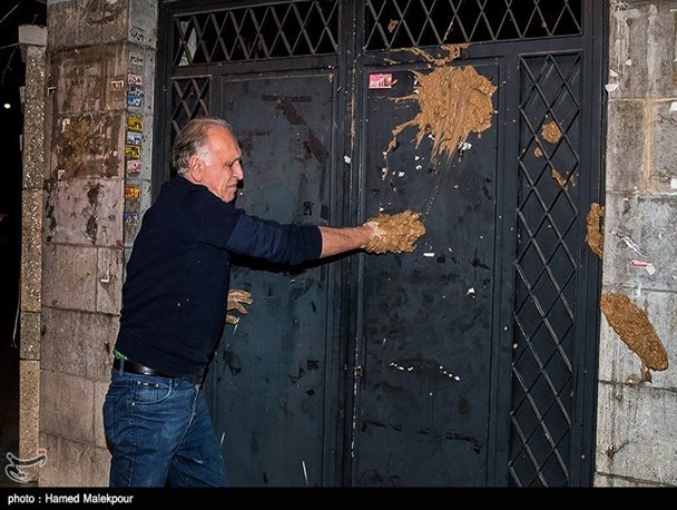 احمد نجفی درب خانه شماره ۲ سینما را گِل گرفت