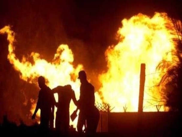 مصدومان حادثه انفجار گاز در کهریزک نجات یافتند