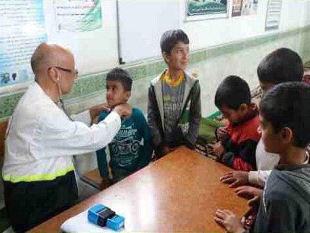۲۱۳ نفر از خدمات طرح ویزیت رایگان در یاخسین تپه بندرترکمن بهره مند شدند