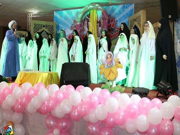 جشن عبادت دانش آموزان دختر شهریار + تصاویر