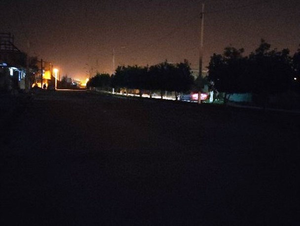 سایه تاریکی همچنان بر معابر «دهدشت» سنگینی می‌کند+تصاویر و فیلم