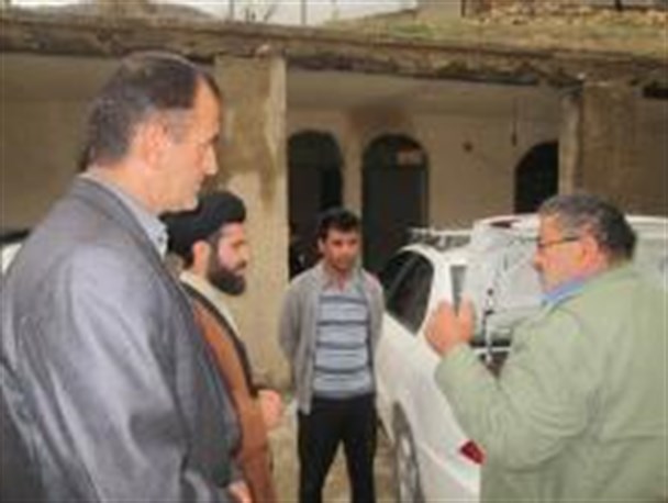 دیدار نایب رئیس شورای شهرستان کهگیلویه با زائران بقعه متبرکه امامزاده میرسالار(ع) دیشموک+تصاویر