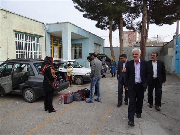 تاکنون 975 نفر مسافر در مدارس شیروان اسکان یافتند