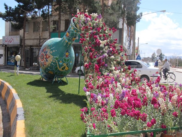 المان های نوروزی شهرستان قاین درقاب تصویر