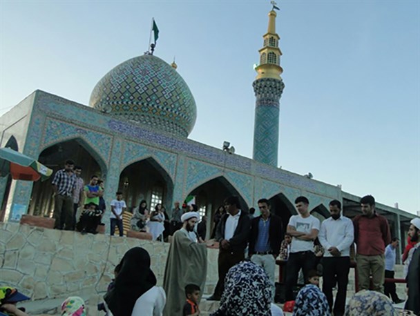 استقبال از طرح آرامش بهاری در امامزاده شهید فراشبند