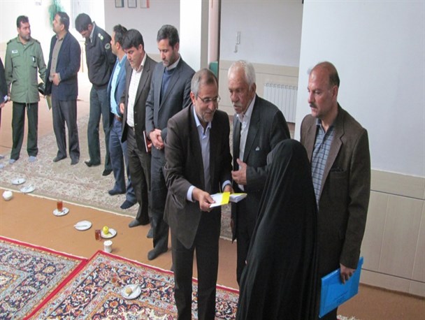دیدار فرزندان خانه نرجس بجستان با مشاور استاندار خراسان رضوی