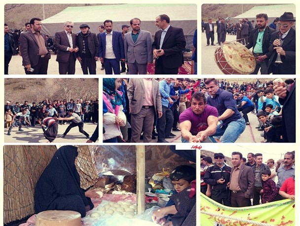 جشنواره نوروز با حضور استاندار همدان در سراب گیان نهاوند برگزار شد+ تصاویر