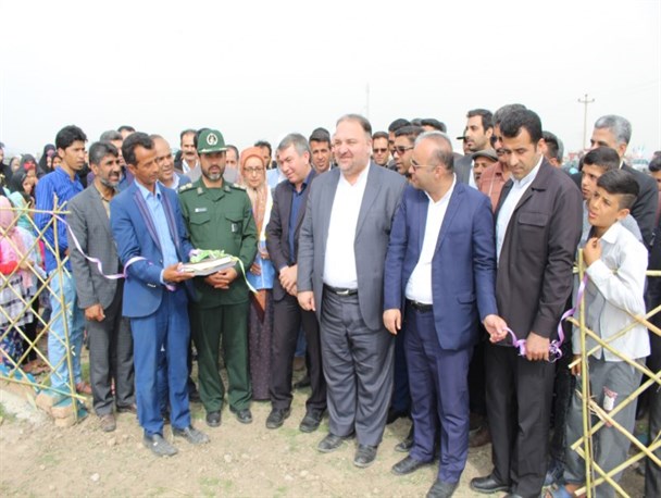 افتتاح پارک کودک روستای امین آباد بخش وشمگیر + تصاویر