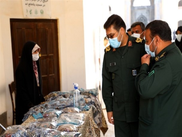 بازدید جانشین فرمانده سپاه الغدیر استان یزد از نوروزگاه‌های یزد