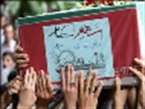 تشییع پیکر مطهر 3 شهید گمنام دفاع مقدس در شهر لیکک
