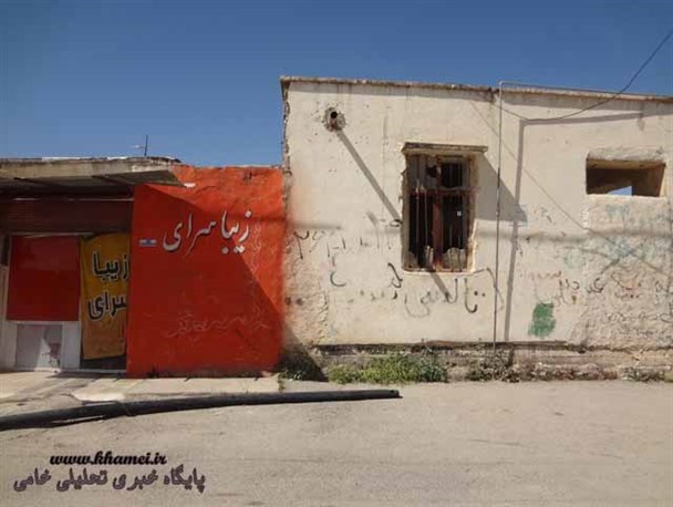 غسالخانه باشت در میان منازل مسکونی/وضعیت اسفبار ساختمان غسالخانه+ تصاویر