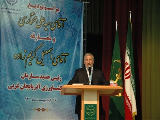 یک ماکویی رئیس جدید سازمان جهاد کشاورزی آذربایجان غربی شد