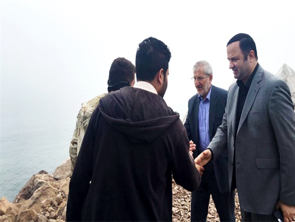 بازدید رئیس بنیاد مستضعفان انقلاب اسلامی و مدیرعامل بنیاد علوی از منطقه آزاد انزلی