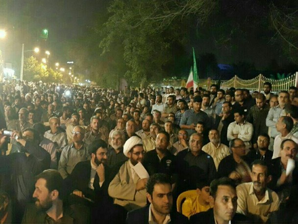 هزاران اهوازی در تجمع ائتلاف بزرگ اصولگرایان شرکت کردند+عکس