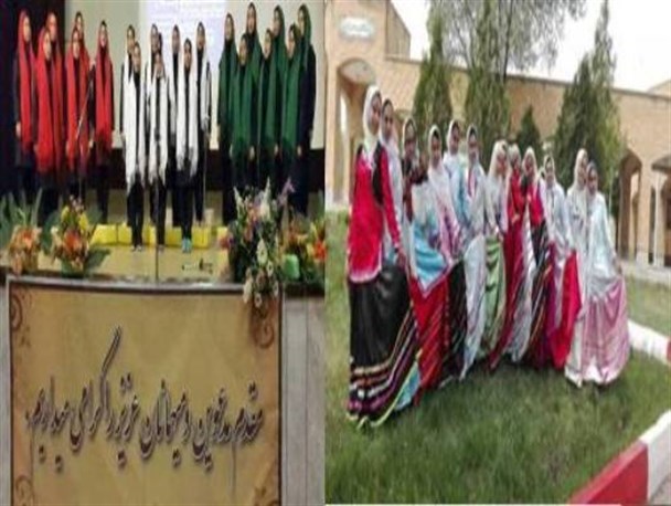 کسب مقام های اول و دوم استانی توسط گروه سرود طارم
