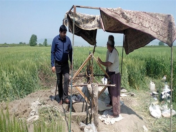 لایروبی 2500 متر از قنات روستای 17 شهریور آغاز شد+تصاویر