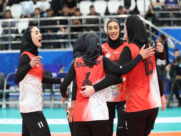 والیبال بانوان جام باشگاه‌های آسیا| شکست باریج اسانس مقابل آلتای قزاقستان