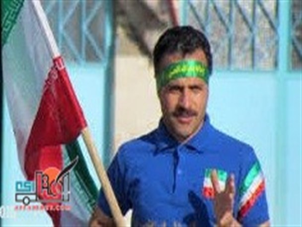 دونده پیشوایی مبدأ تا مقتل قیام ۱۵ خرداد را دوید + تصاویر