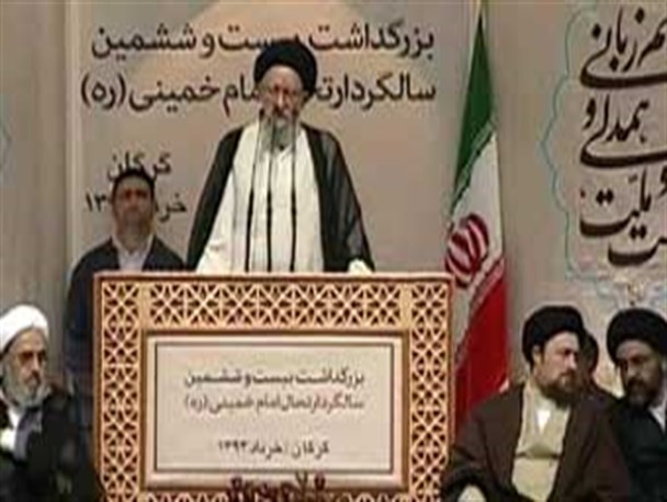 نهضت امام (ره) صددرصد دینی و اسلامی بوده / امروز این پرچم دست خلف صالح و شاگرد امام یعنی مقام معظم رهبری است