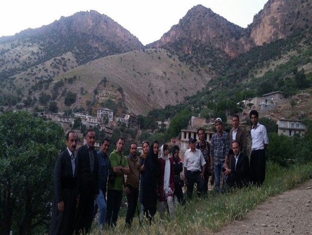بازدید نمایندگان دفاتر خدمات مسافرتی استان تهران از ظرفیت های گردشگری پاوه+ تصاویر