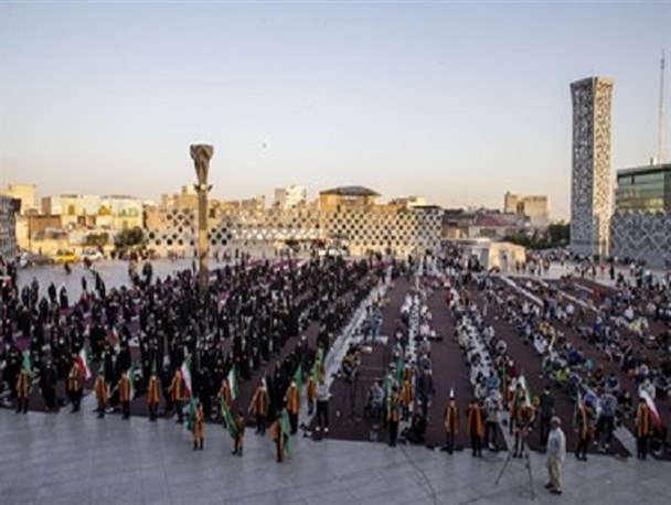 تجمع بزرگ رای اولی ها در میدان امام حسین (ع) تهران برگزار شد