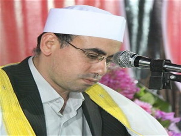 حضور قاری بزرگ مصری در محفل قرآنی دهدشت