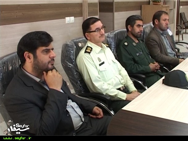 جمعی از مسئولان گرمی با کارمندان دادگستری دیدار کردند