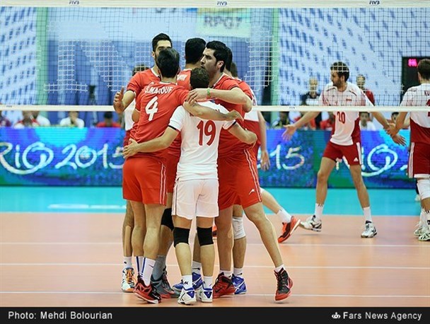 حرفهای ملی پوشان والیبال ایران بعد از باخت به لهستان