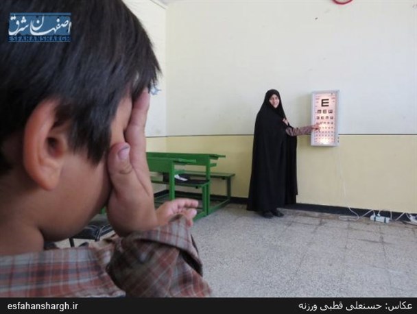 ۵۰۰ نوآموز بن رودی در طرح سنجش سلامت شرکت کردند