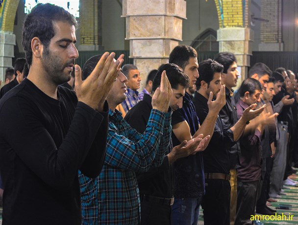 آیین احیای دومین شب قدر در شهر صحنه برگزار شد +تصاویر