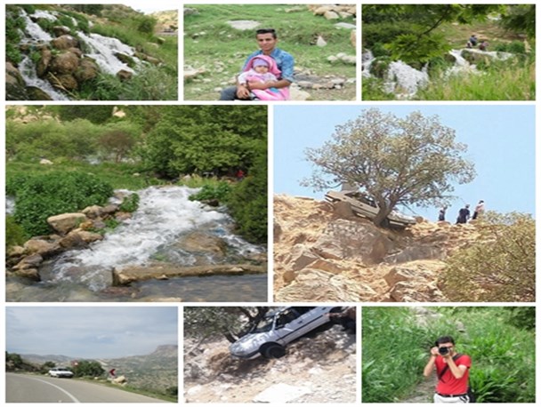 نارضایتی گردشگران از ضعف امکانات در موگرمون/ نجات معجزه آسای راننده لنده ای+ تصاویر