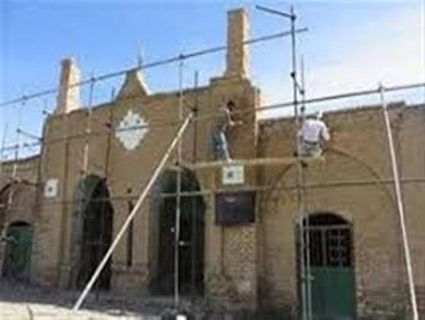 پیشرفت ۷۵ درصدی مرمت بنای آستان امامزادگان دوخاتون شهرکرد