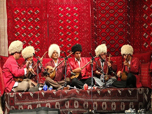 آیین شب فرهنگی قوم ترکمن خراسان شمالی+ تصاویر