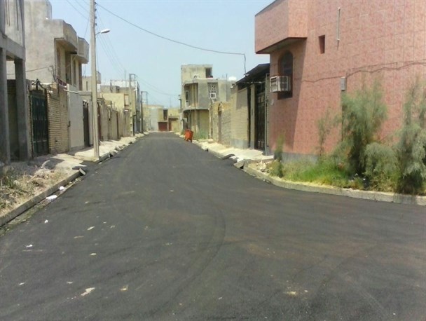 حدود 20 هزار مترمربع از کوچه و معابر شهر دیلم آسفالت شده است