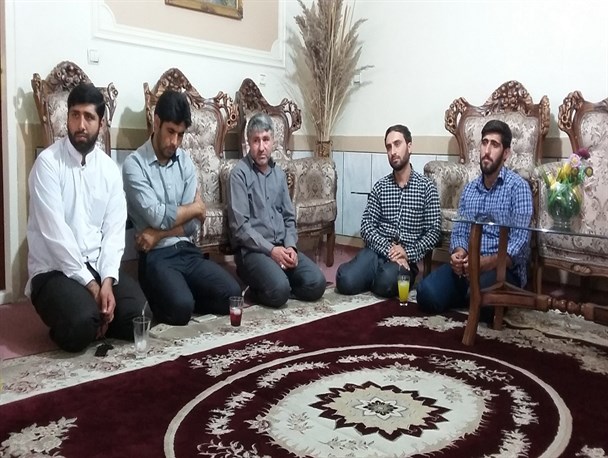دیدار جمعی از دانشجویان دانشگاه های خرم آباد با خانواده شهید دانشجو "صید باقر رادمردیان" +تصاویر