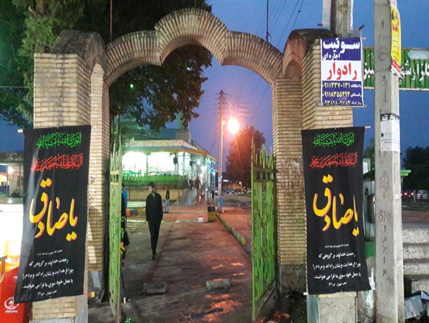 شنبه بازار فومن در عزای رئیس مذهب به روایت تصویر