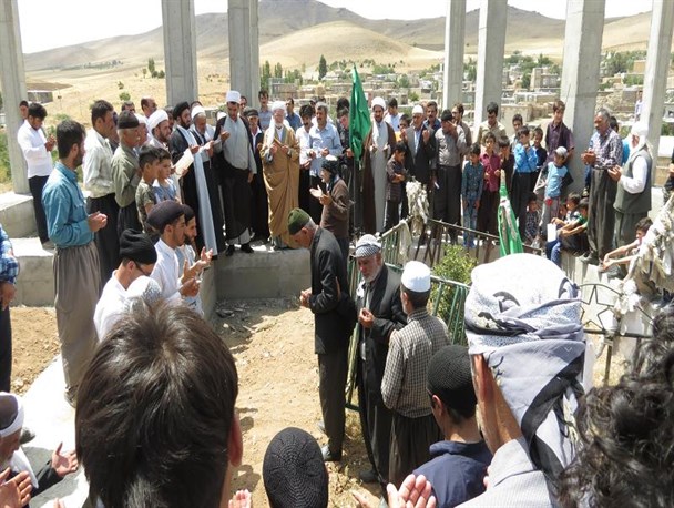 مراسم بزرگداشت بابا حسن جان در روستای باشماق دهگلان برگزار شد